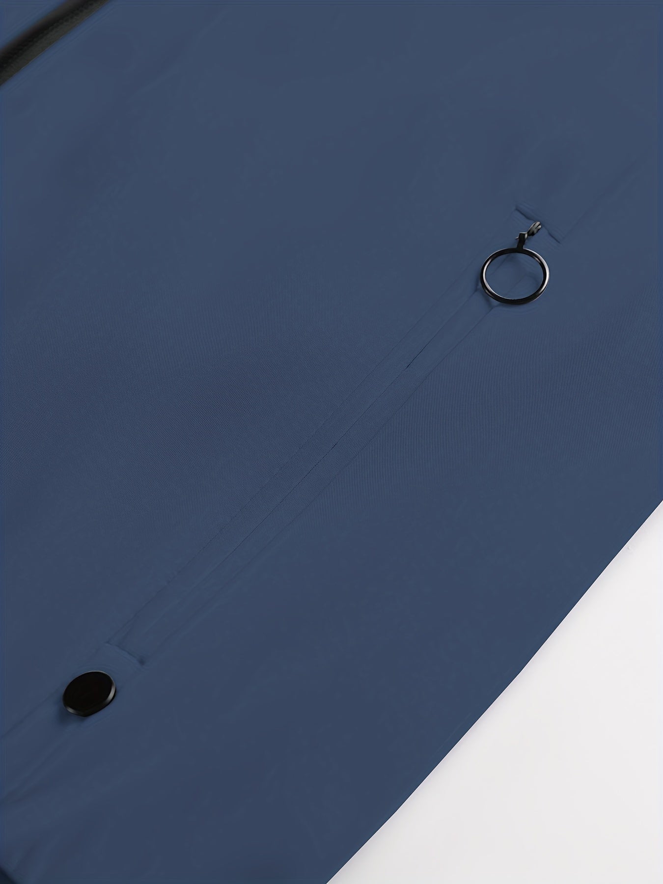 Men's Maroon Zip-Up Jacket with Stand Collar Lightweight Polyester for Spring and Fall Outdoor Activities