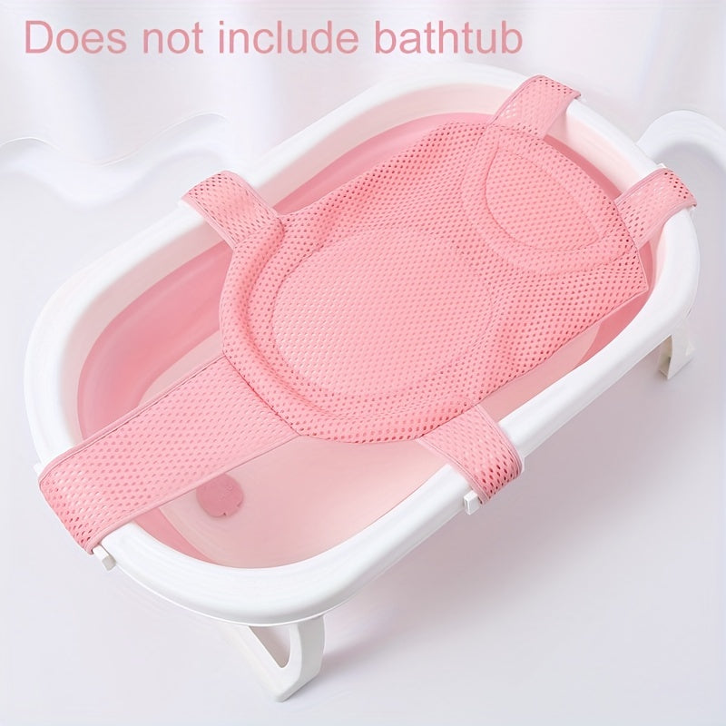 Bath Net with Non-Slip Mat for Bathtub Floating Bath Support