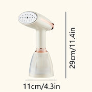 1500W Handheld Garment Steamer with 260ml Detachable Water Tank and Large Steam Capacity