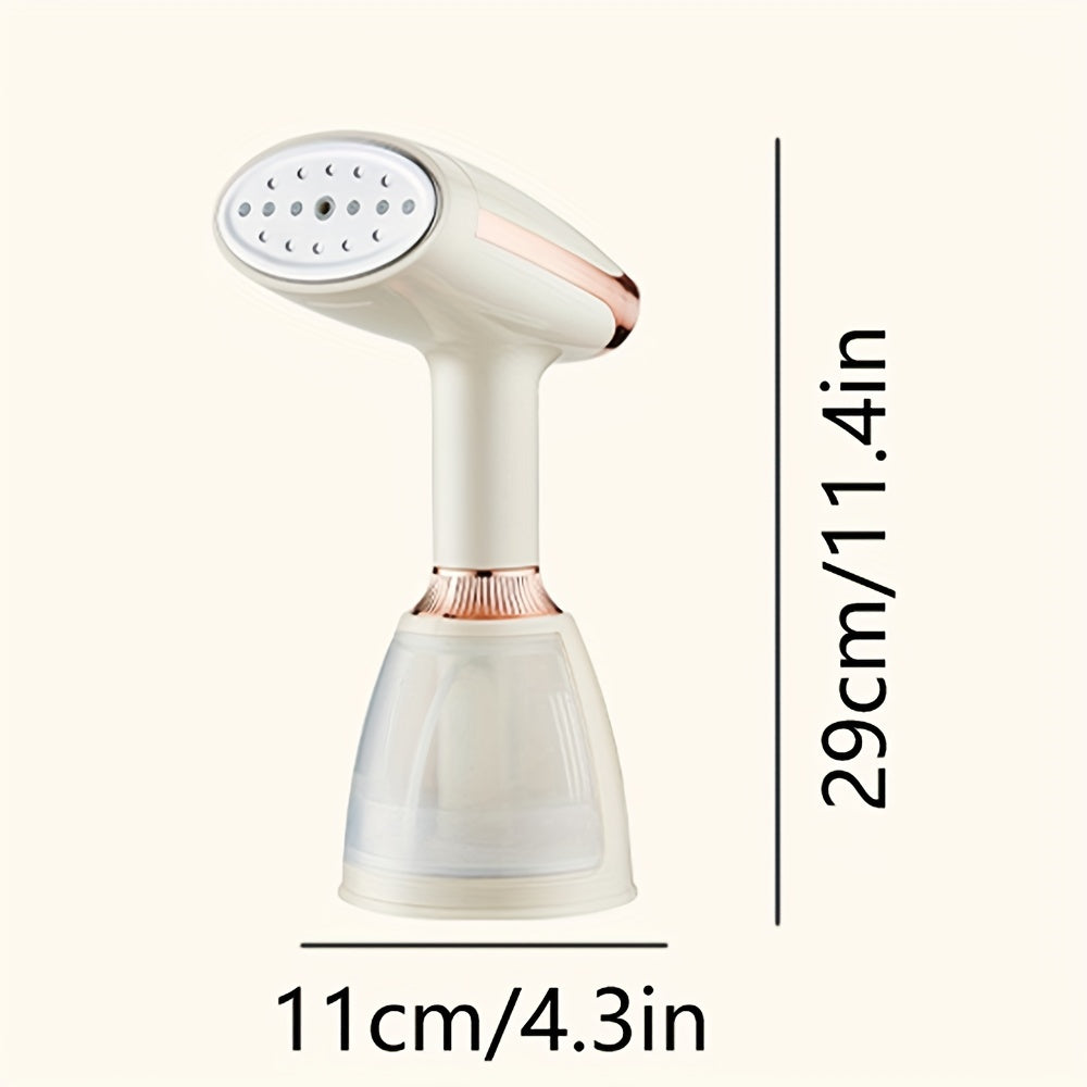 1500W Handheld Garment Steamer with 260ml Detachable Water Tank and Large Steam Capacity