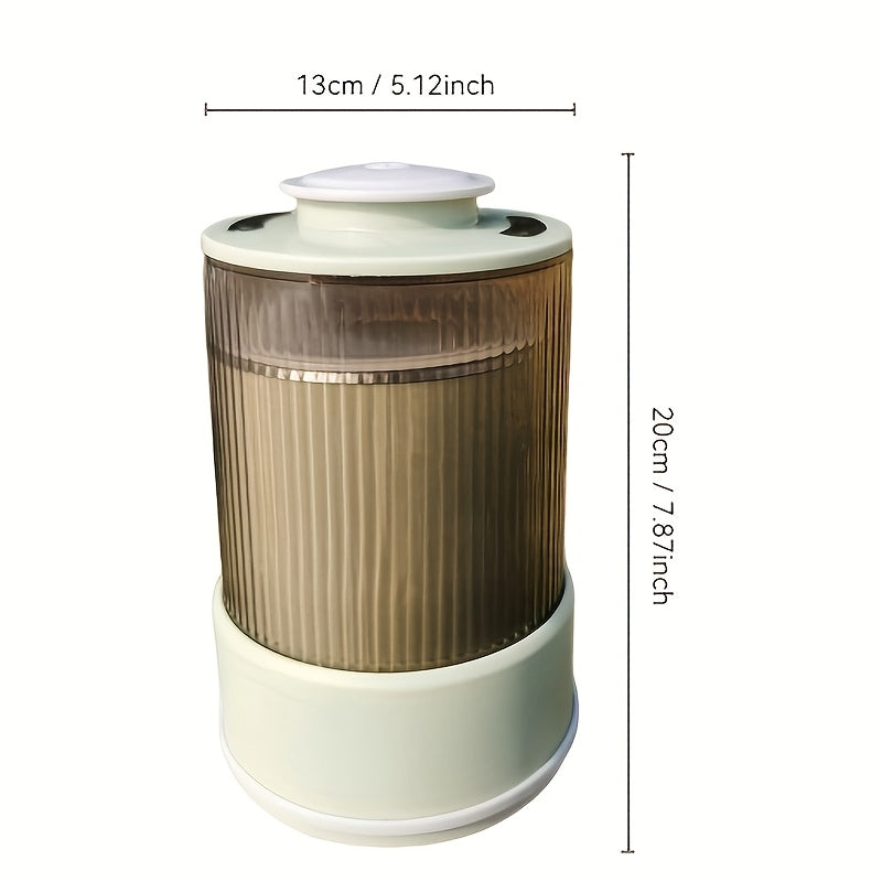 Molino de café eléctrico con enchufe estándar europeo, cuchillas de acero inoxidable, operación con un toque para granos, especias y cereales, uso doméstico, regalo