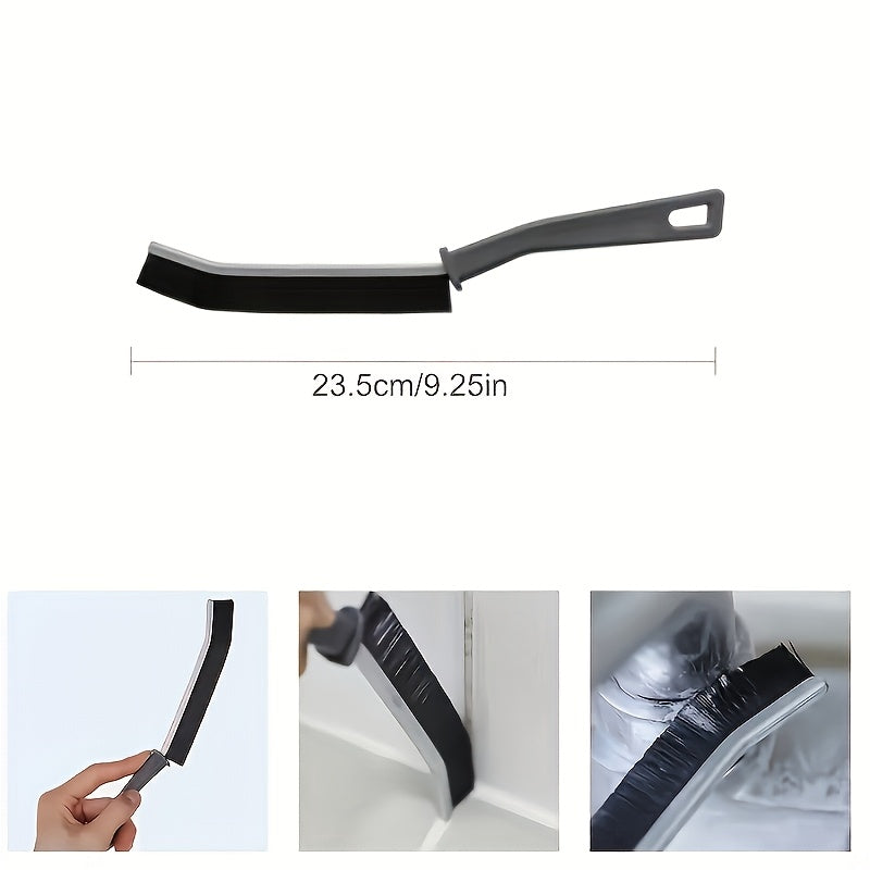 Multi-Purpose Long Handle Brush for Windows Doors and Surface Cleaning