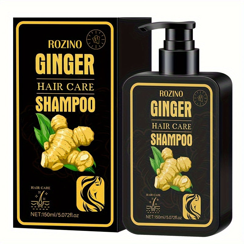Unisex Ginger Shampoo 150ml Hydrating Cleansing Nourishing Hair Care