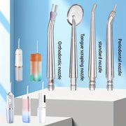 Boquillas portátiles para irrigador bucal surtidas para ortodoncia raspado de lengua estándar higiénico