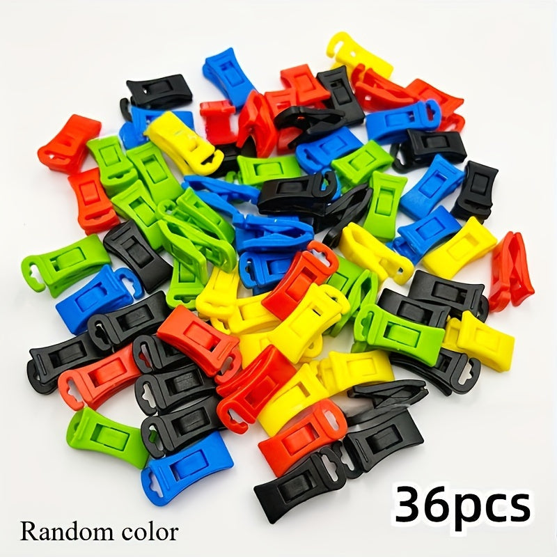 Juego de 18/36 pinzas para colgar fotos, pinzas para ropa, organizador y clips de secado