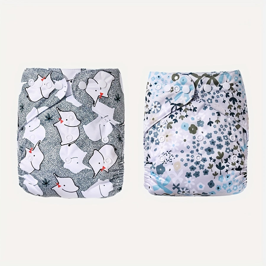 Baby Diapers Reusable Waterproof Washable Adjustable for Newborns