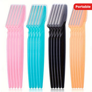 Женский триммер для бровей, лезвия, бритва, удаление волос, бритва для лица, 3/4/10 шт