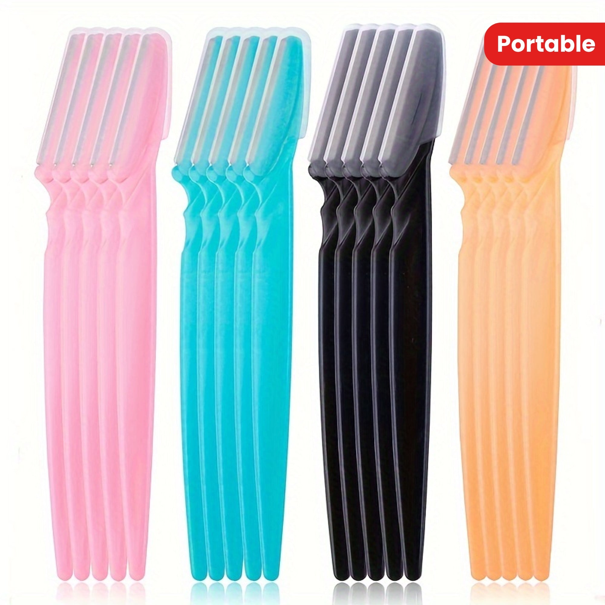 Women Eyebrow Trimmer Blade Shaver Hair Removal Face Razor 3/4/10Pcs