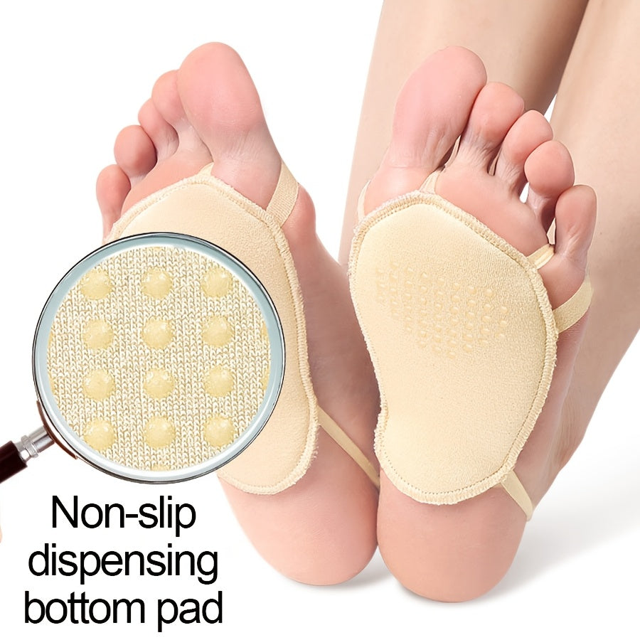 Unisex Memory Foam Forefoot Socks Seamless Non-Slip Toe Protectors