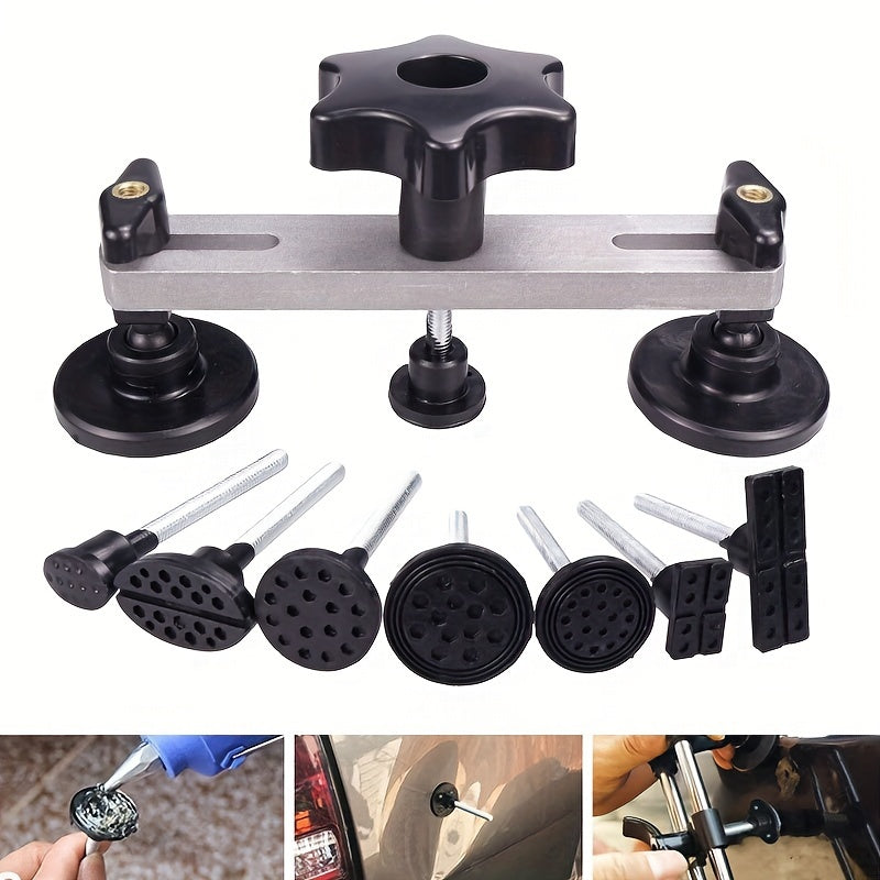 97-Piece Dent Repair Kit for Paint-Free Removal of Small Dents and Hail Damage with 2-in-1 Design and EU Plug