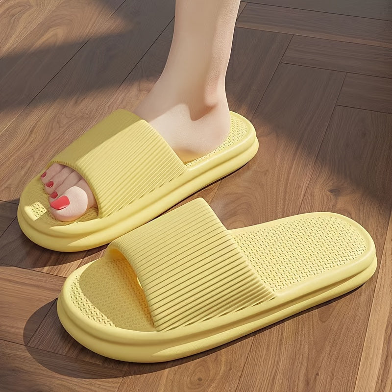 Zapatillas casuales unisex de EVA para todas las estaciones, antideslizantes, cómodas para el hogar