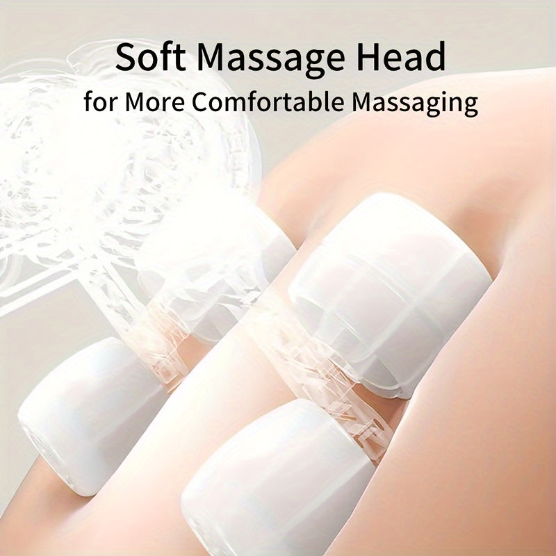 USB orqali zaryadlanadigan isitiladigan bo'yin va yelka massajchisi, turli tananing qismlari uchun inson qo'li massaji - keksa odamlar uchun mukammal sog'liq sovg'asi.