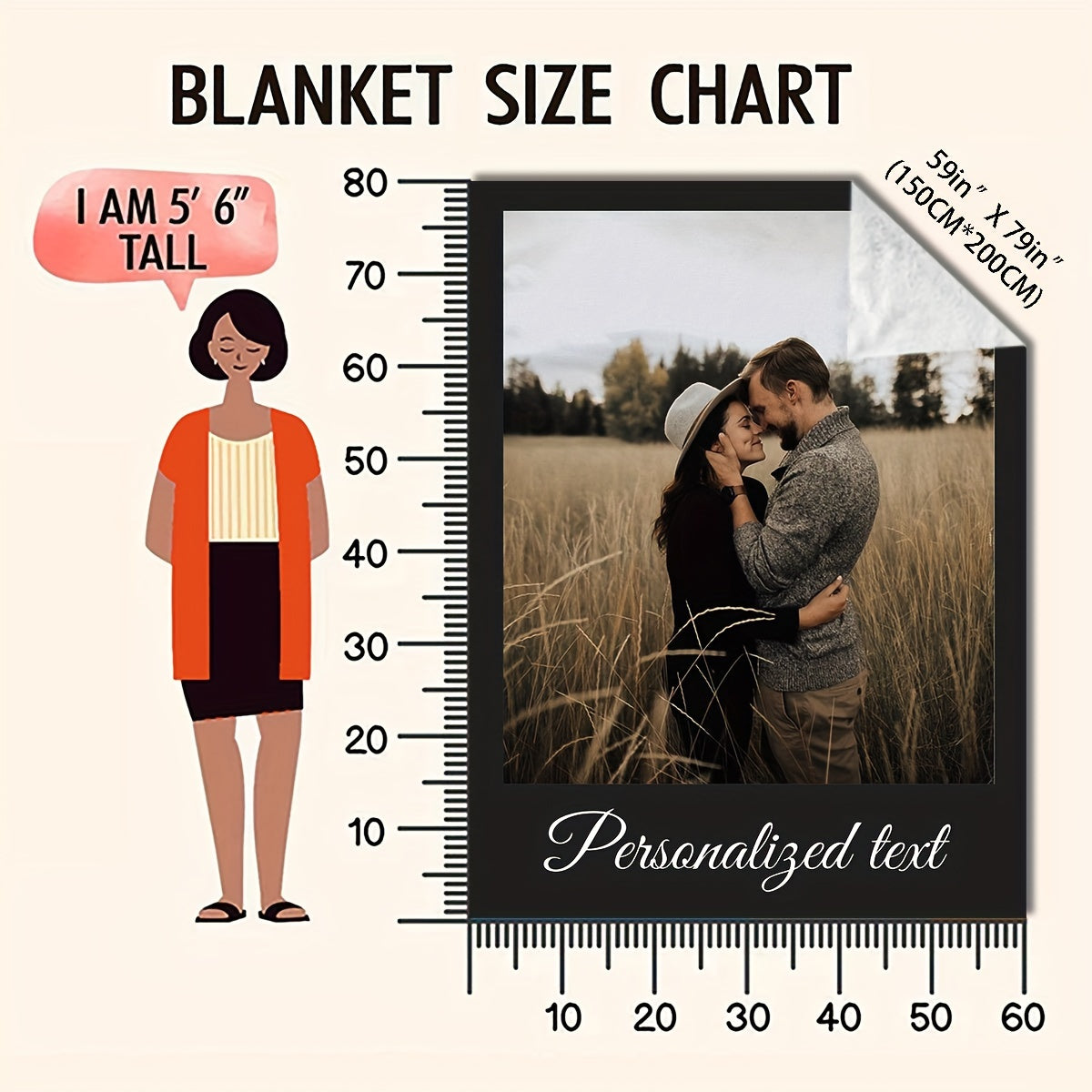 Многофункциональное персонализированное фланелевое плед с фотографией и текстом для дивана, кровати, путешествий
