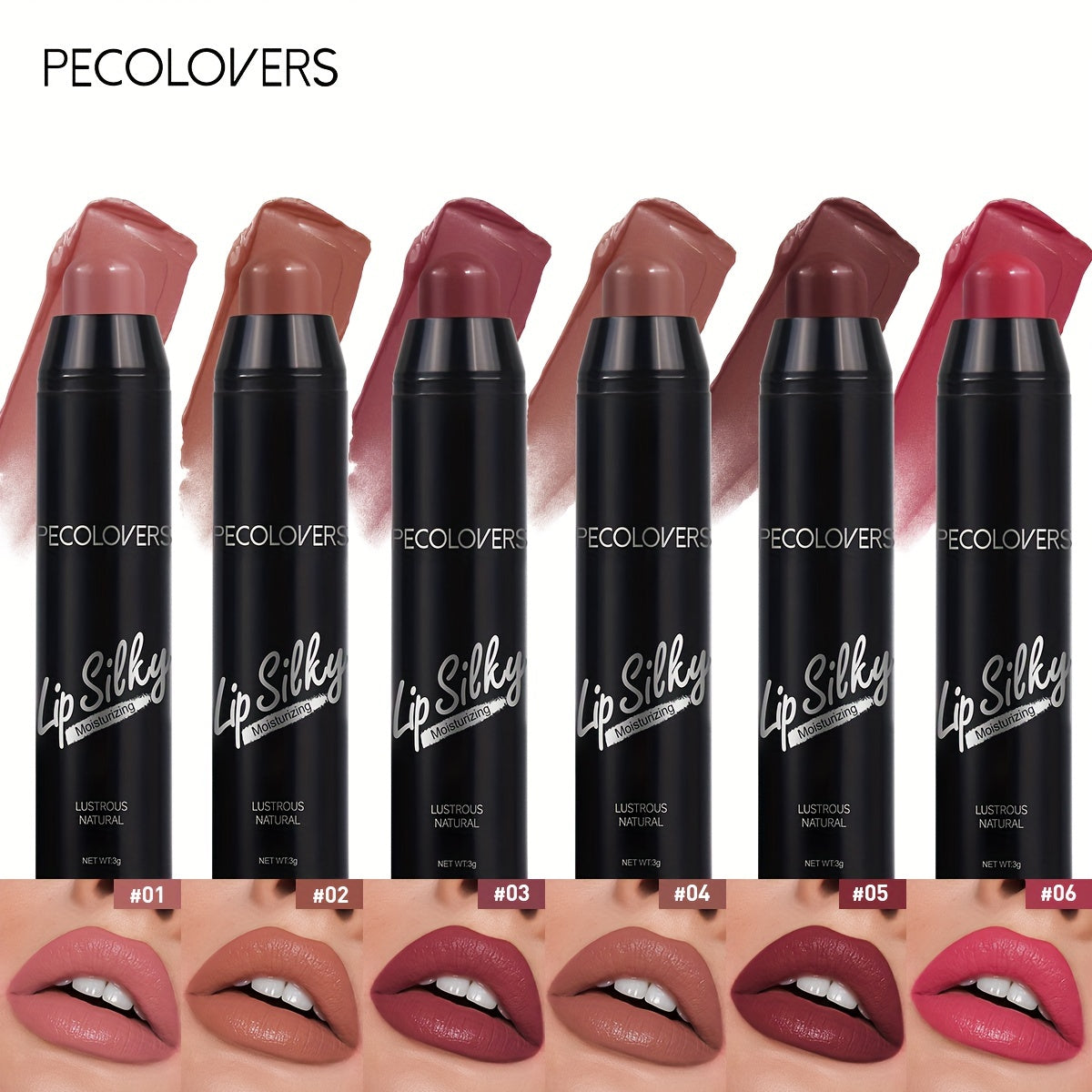 Women Lip Gloss Water Light Lipstick Lip Gloss with Brightening and Moisturizing Effects