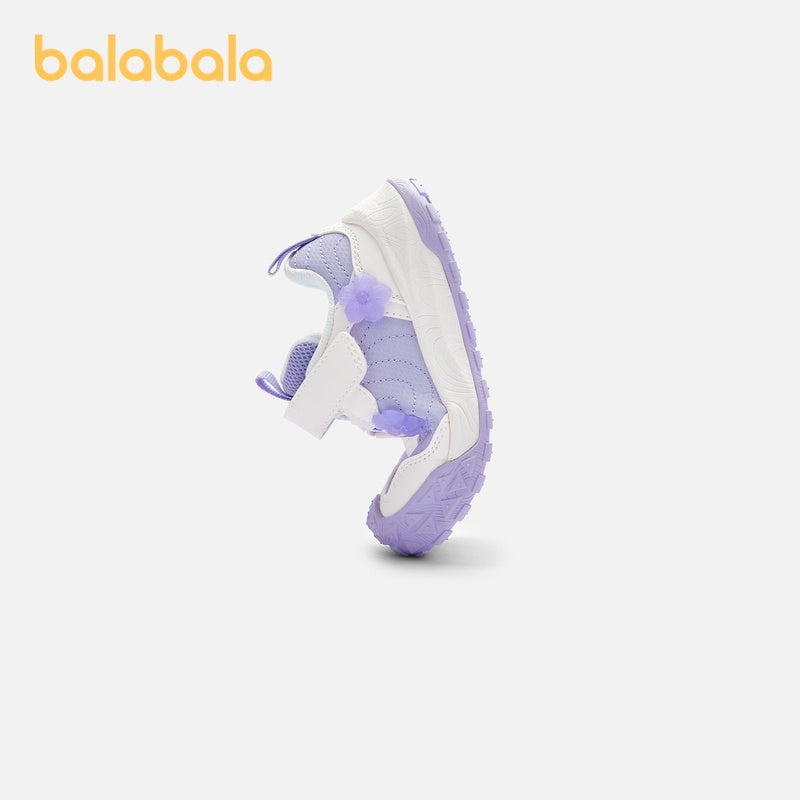 Girls' Kids Sneakers Low Top Casual Sports Shoes with Flowers and Geometric Patterns