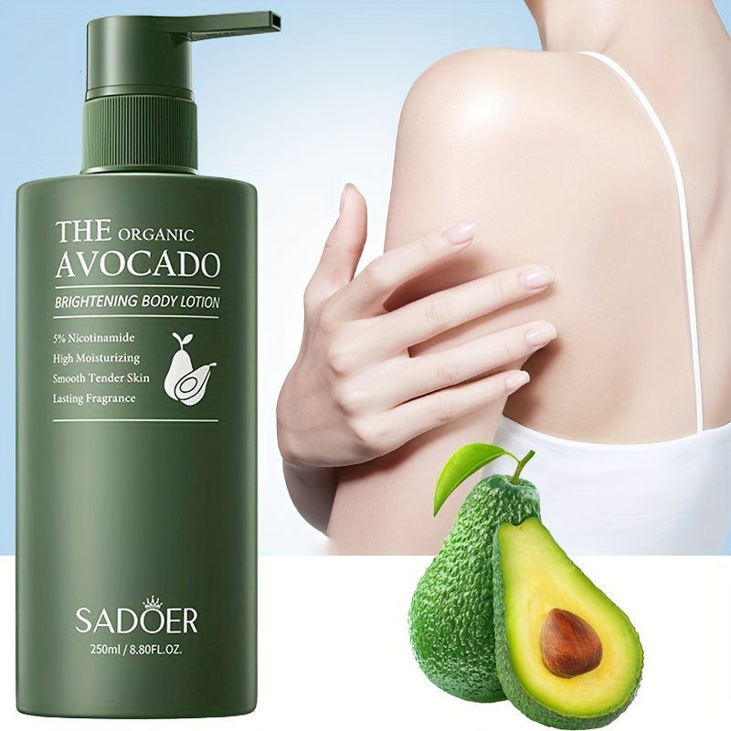Unisex Avocado Hydrating Body Lotion 250ml Deep Moisturizer for Dry Skin