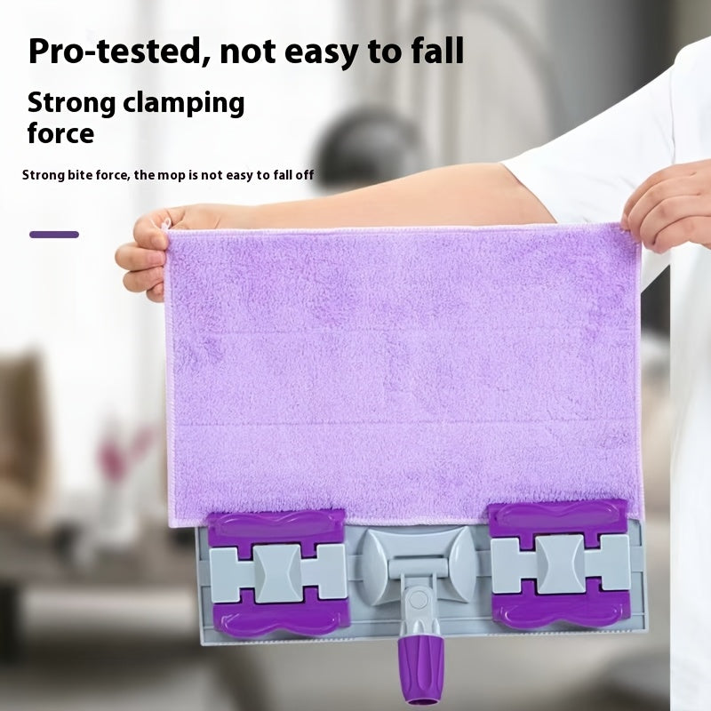 Multipurpose Wet and Dry Floor Mop with Washable Microfiber Pad Stainless Steel Handle