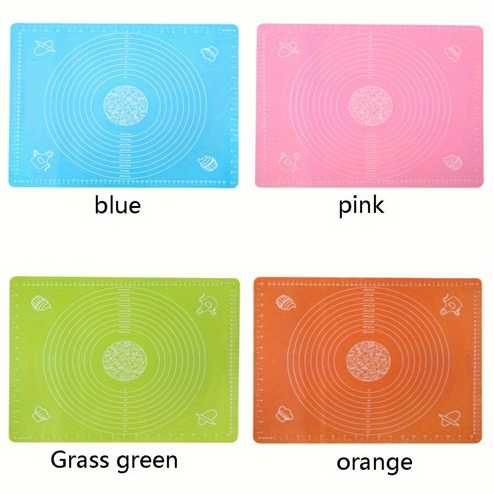 Silicone pishiriq matlari to'plami, yopishmaydigan pishirish matlari, stol matlari, xamir taxtasi