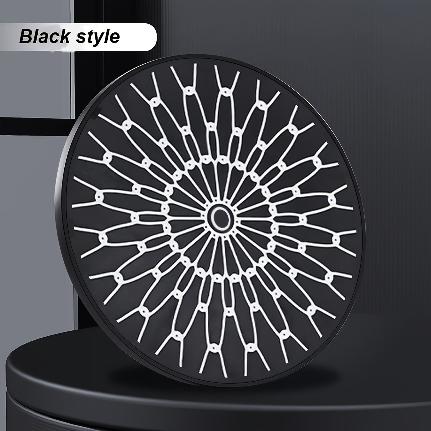 Stainless Steel 6-Inch High-Pressure Rain Shower Head for Hotel Bathrooms