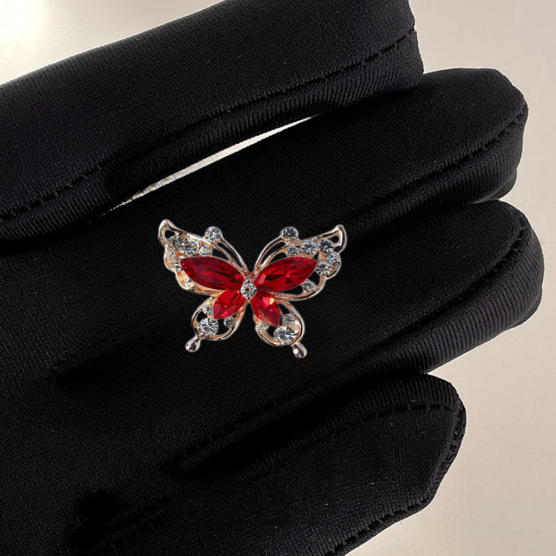 Small Silver Brooch for Shirts and Collars Prevents Unwanted Movement Stylish Collar Pin for Suit or Clothes