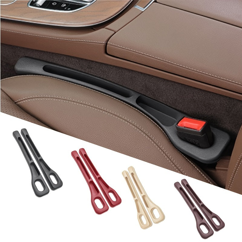 Заполнитель зазора между сиденьем автомобиля, полоска для хранения, черная, гибкая, водонепроницаемая, из ЭВА