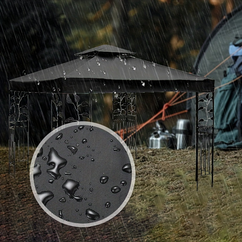 UV va suv o'tkazmaydigan himoyaga ega ochiq soyabon.