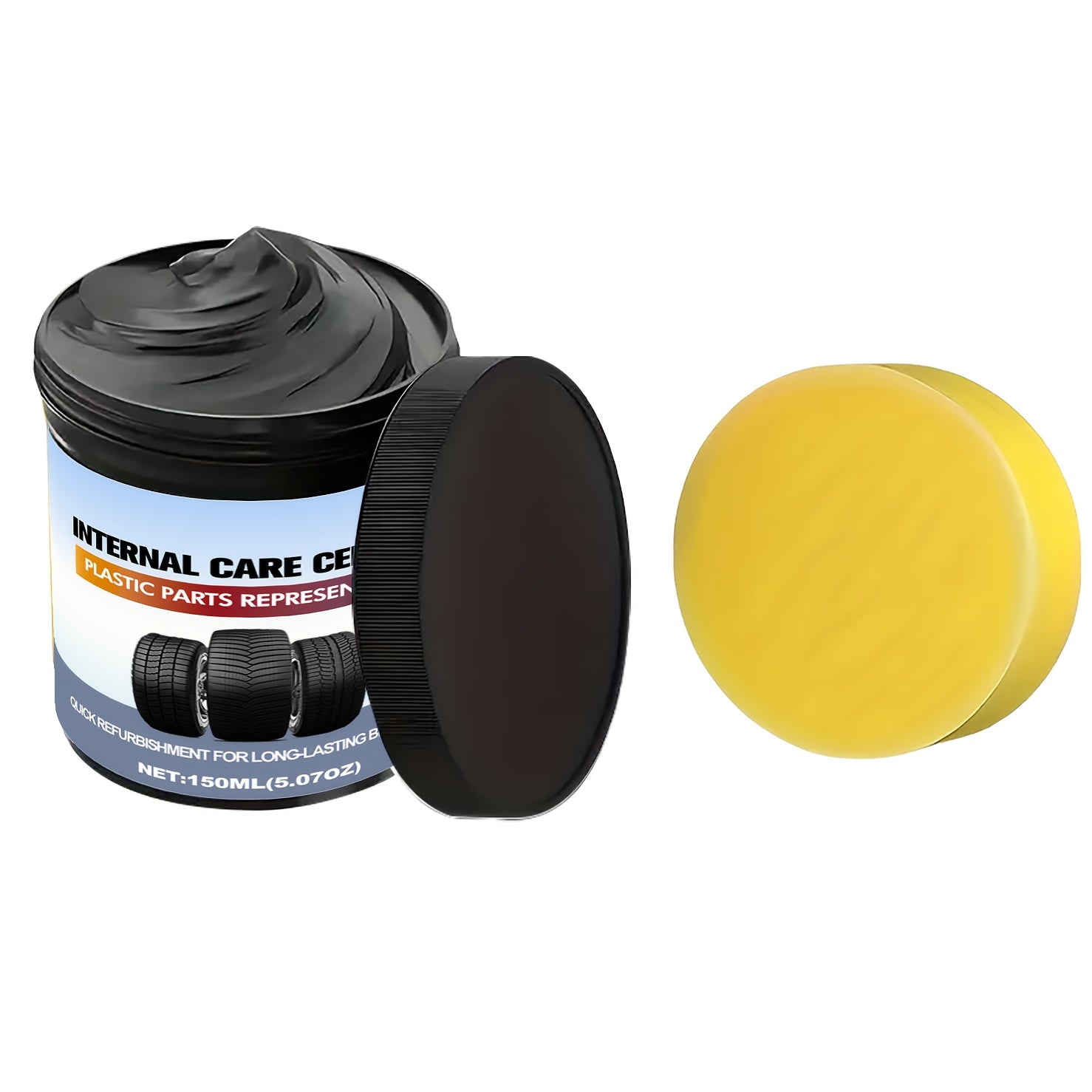 Car Interior Renewal Kit Crystal Plating Wax for Dashboard and Plastic