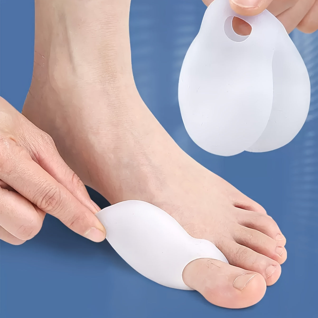 Unisex Anti-Wear Thumb Side Foot Protectors Pair