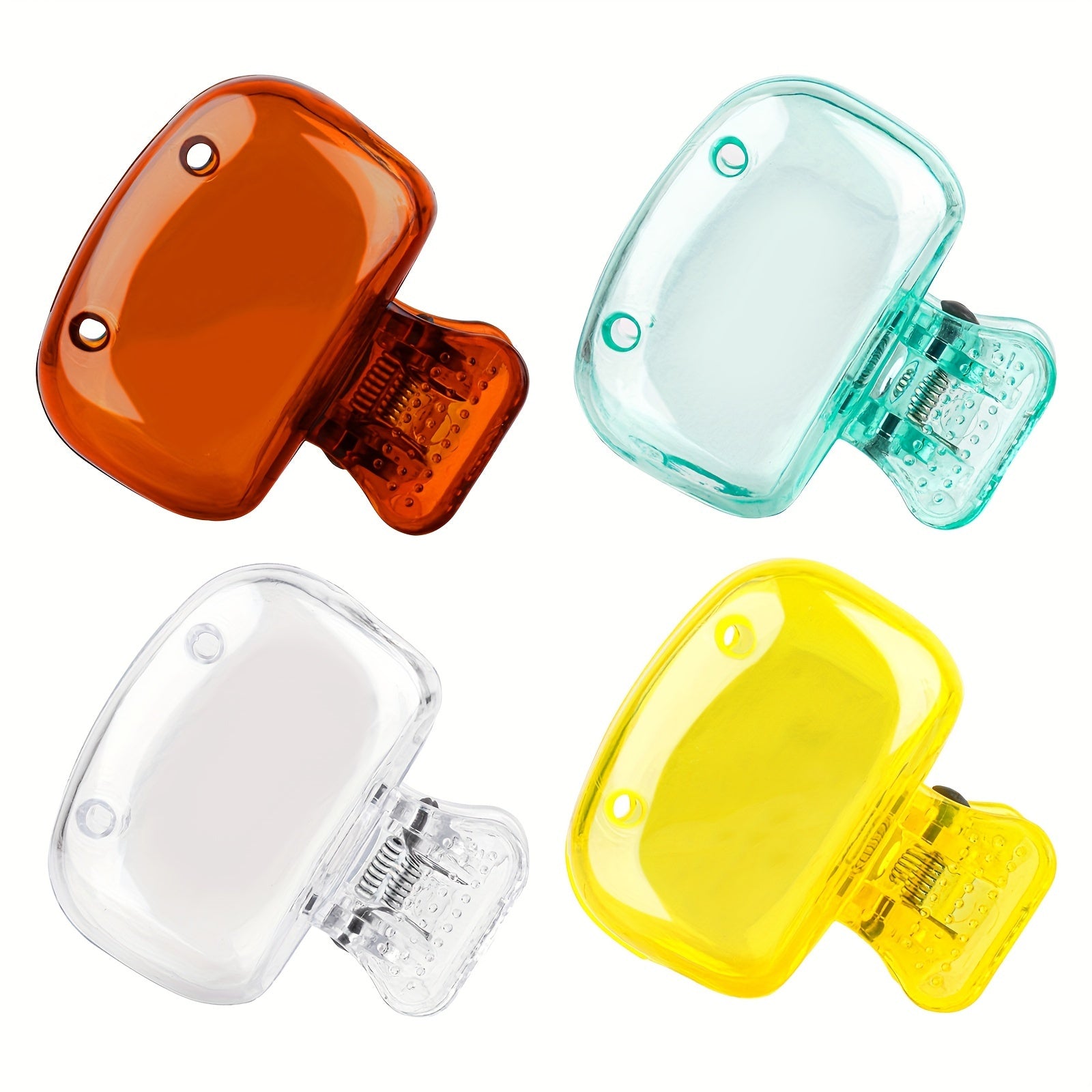 4 Pack Travel Toothbrush Cover Cases Portable Storage Box Toothbrush Protector