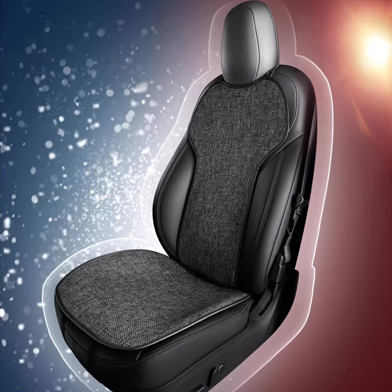 Премиальные льняные передние чехлы для сидений для Tesla Model 3/Y мягкие съемные моющиеся защитные чехлы для автомобильных сидений