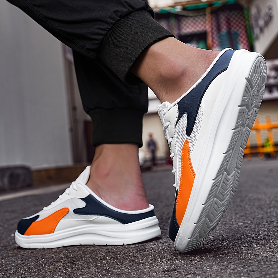 Men's Slip-On Platform Skate Shoes Casual Low Top Outdoor Spring Summer