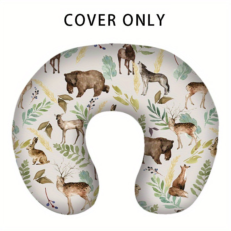 Nursing Pillow Cover Soft Fabric Reusable Baby Feeding Support Cushion