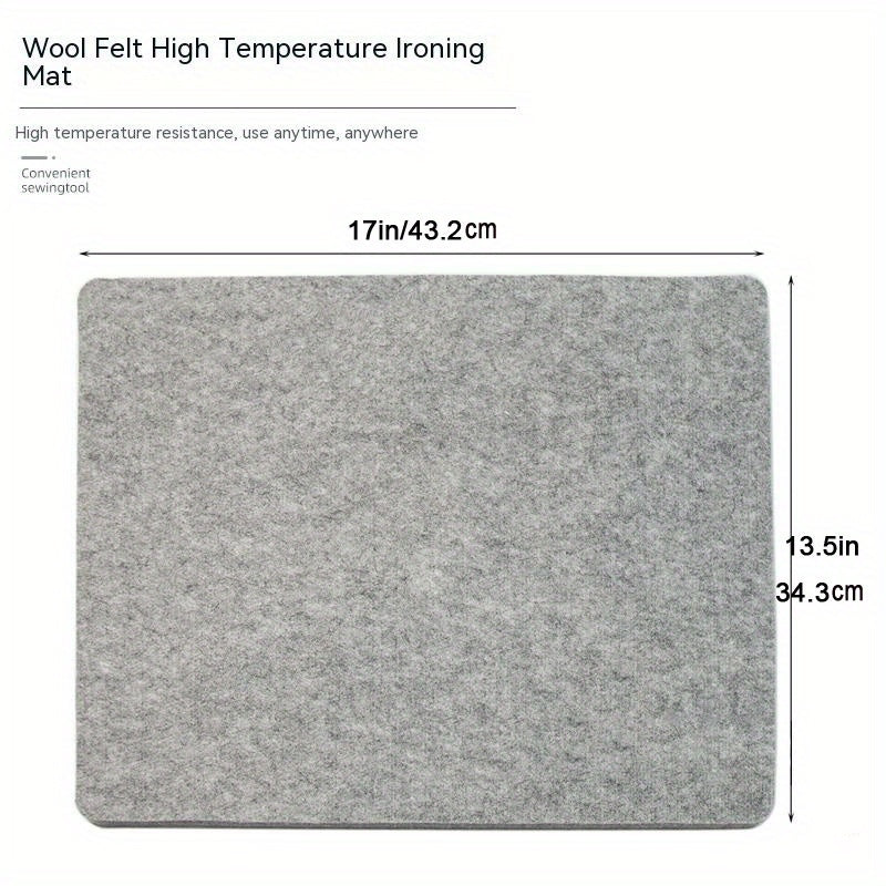 Felted Wool Ironing Pad for Quilting and Sewing Projects, Heat Resistant