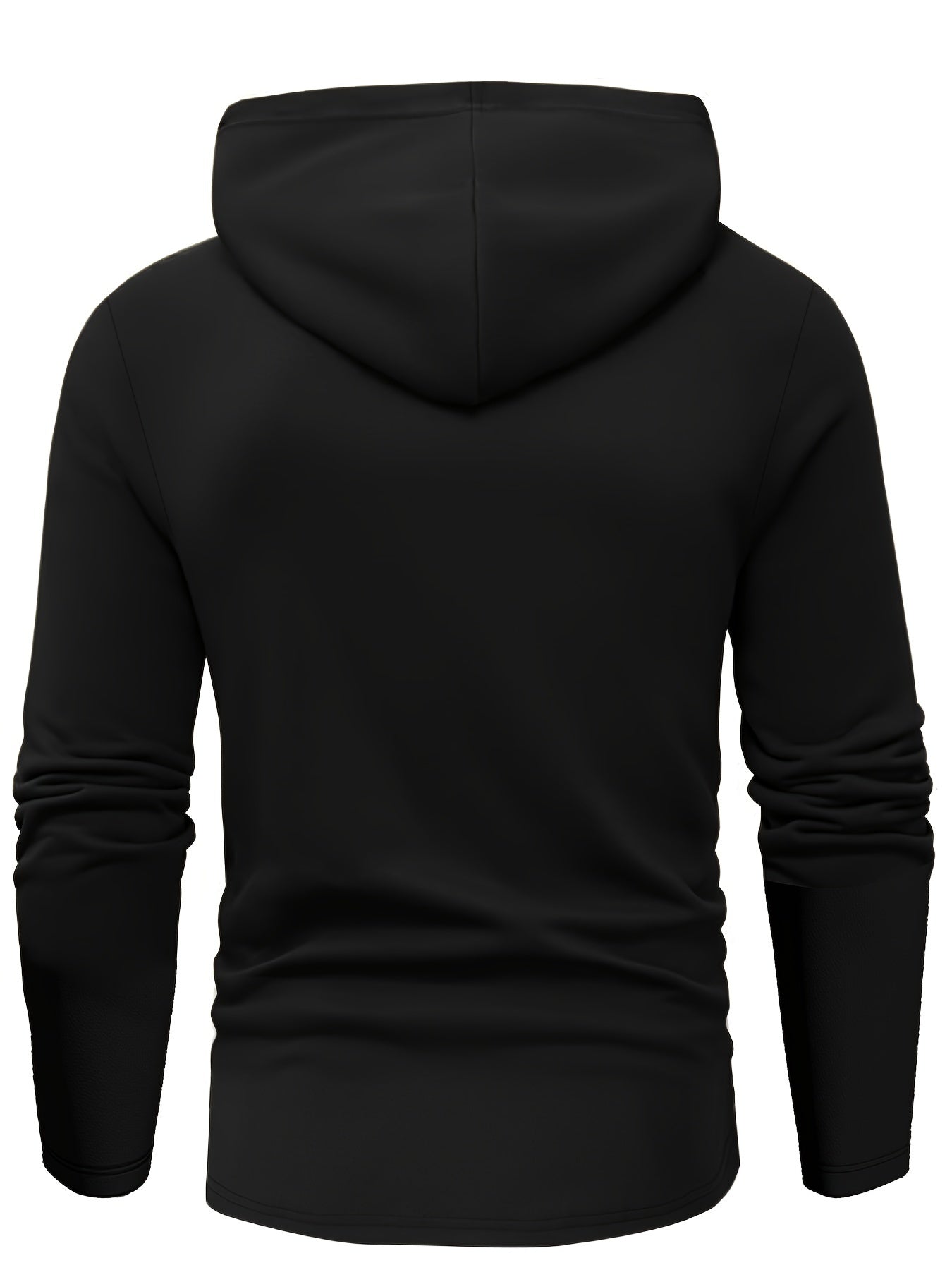 Plus Size Men's Casual Sports Hoodie Polyester Knit Solid Color Regular Fit Long Sleeve Drawstring Summer Outdoor