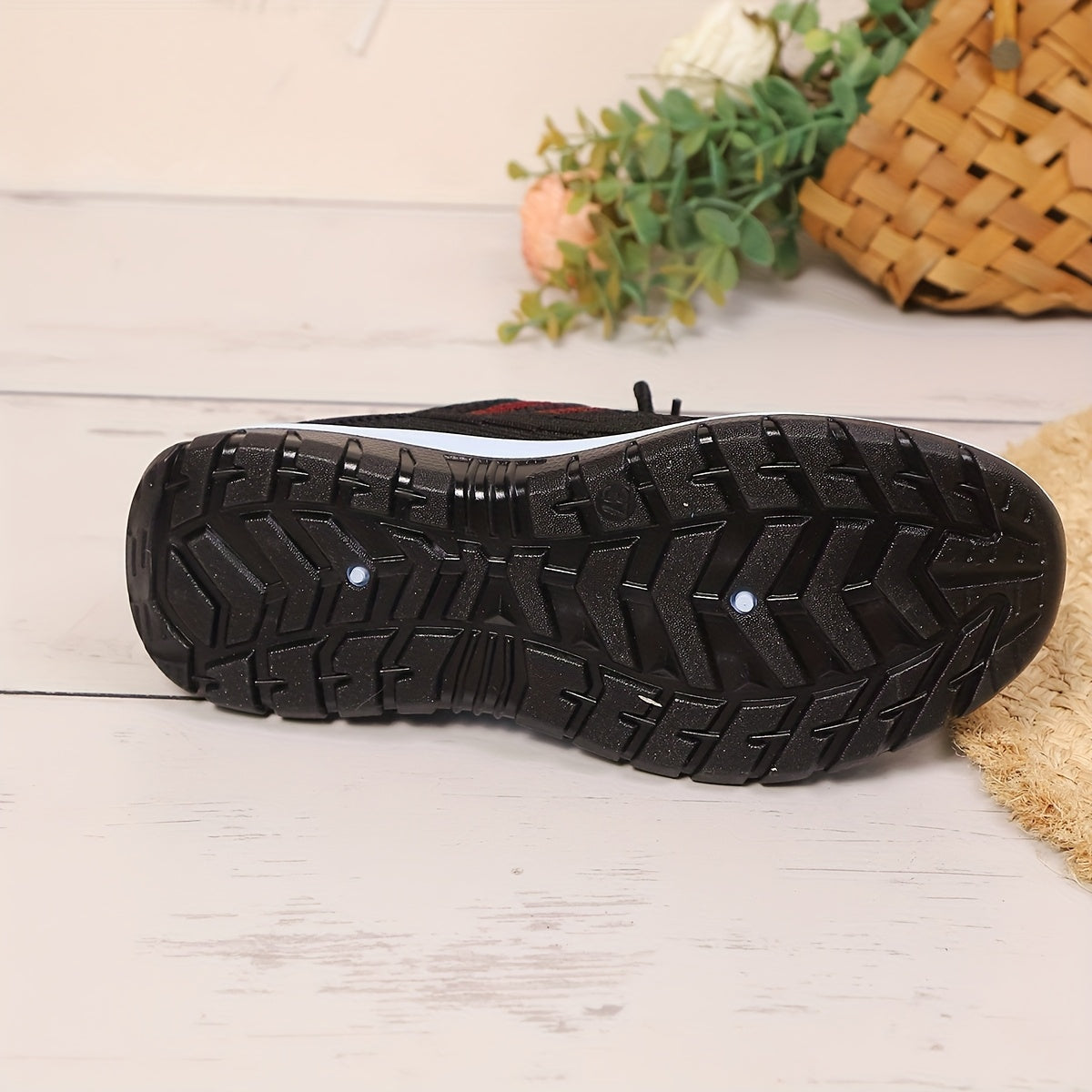 Women's Breathable Mesh Low-Top Sneakers for Running and Walking