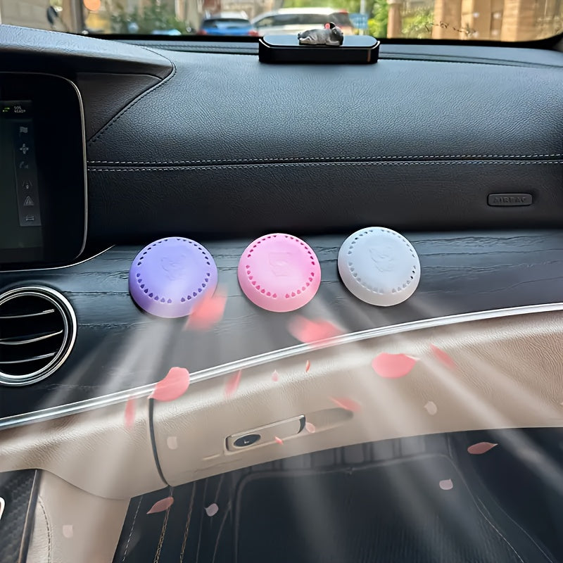 10 Blooming Breeze Air Freshener Tablets Cherry Blossom Lavender Long-Lasting Deodorizer for Home Car Closet