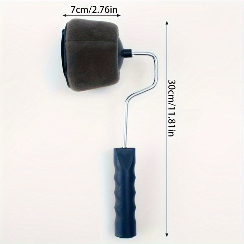 Multi-Functional Paint Roller with Telescopic Handle 7-Inch Easy Pour No Drip