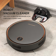 Robot Vacuum Cleaner Infrared Sensing Rechargeable Lithium Battery Dual Power US Plug for Home and Pet Owners