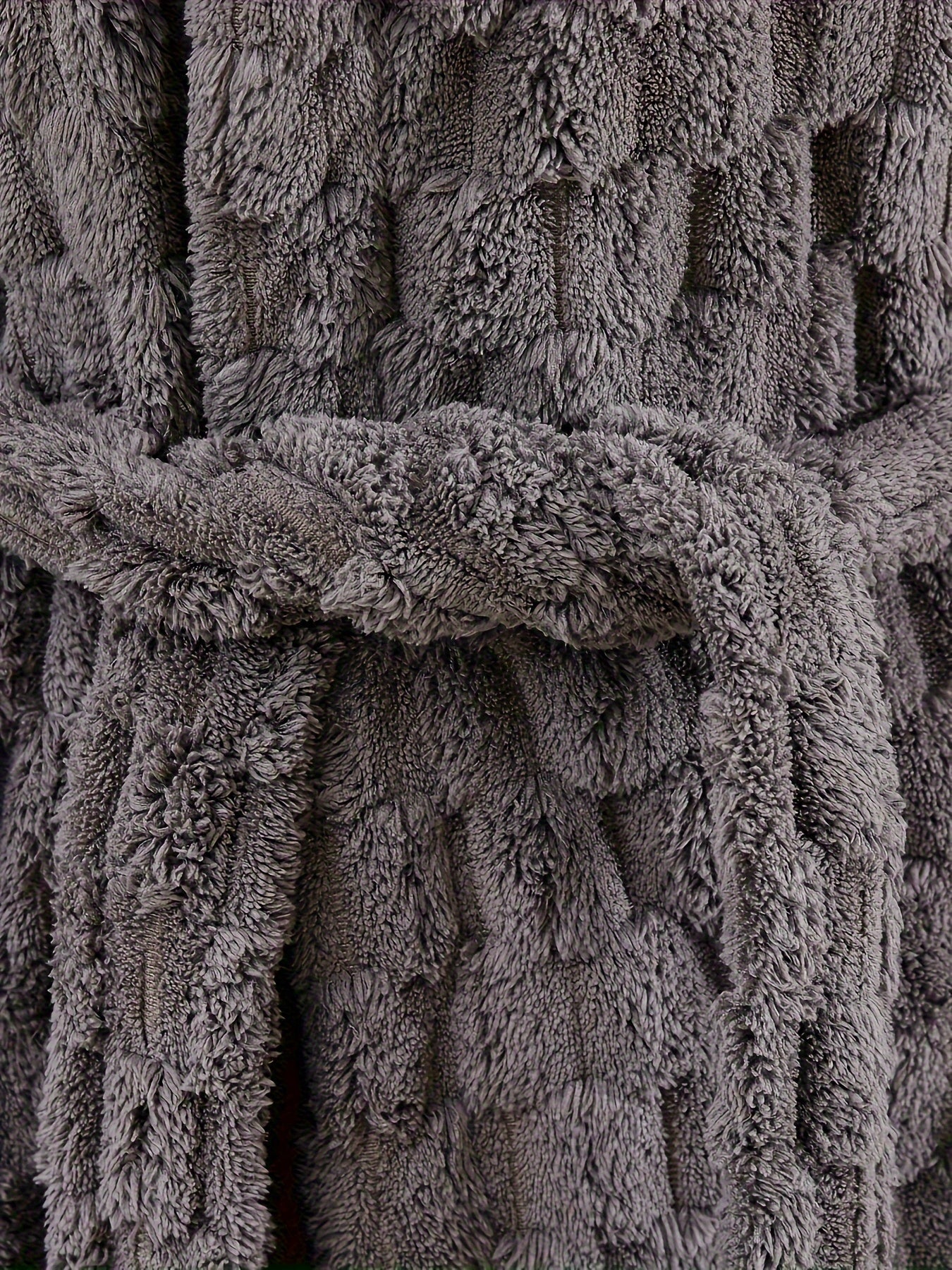 Bata de franela con capucha para hombres con bolsillo y gorro secador de cabello para todas las estaciones