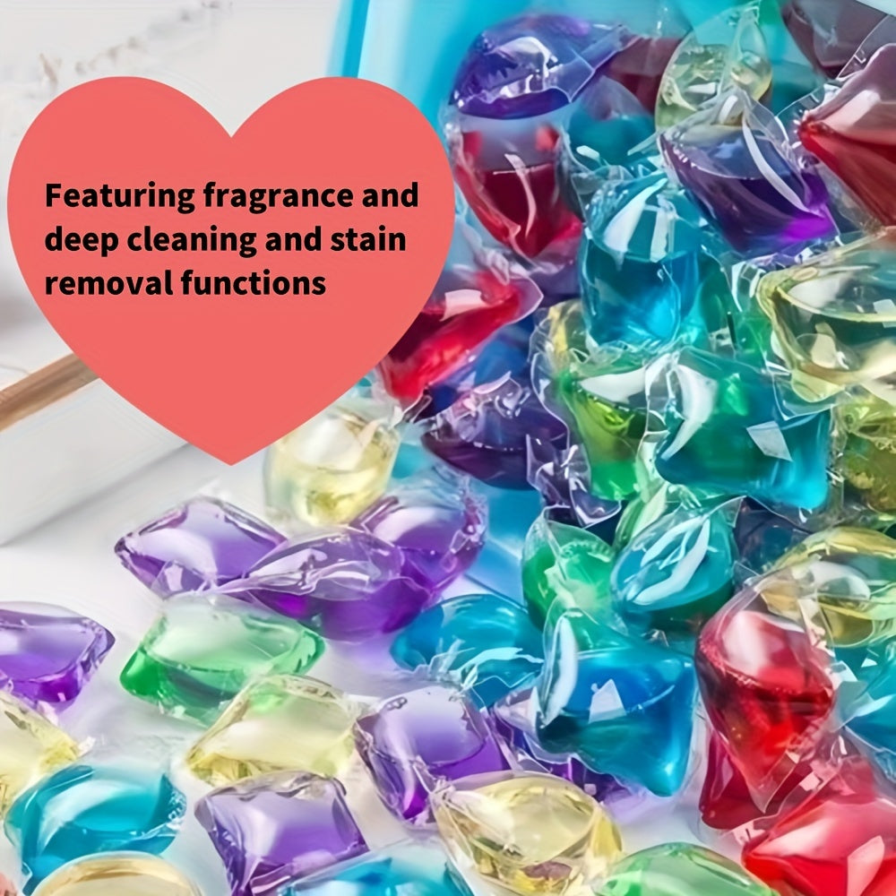 Hidli Kir Yuvish Gel To‘plari, Chuqur Tozalash va Dog‘larni Olib Tashish, Uzoq Muddatli Hid (10/15/20/30/40/50 dona)