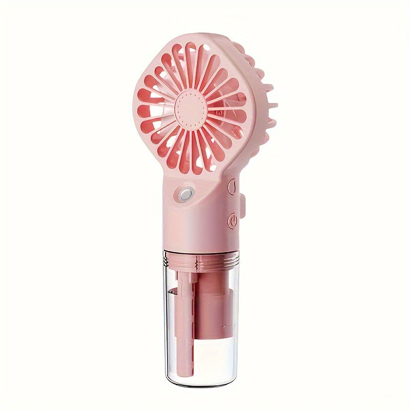 Mini Mist Fan USB Rechargeable Portable Skin-Friendly Travel Fan