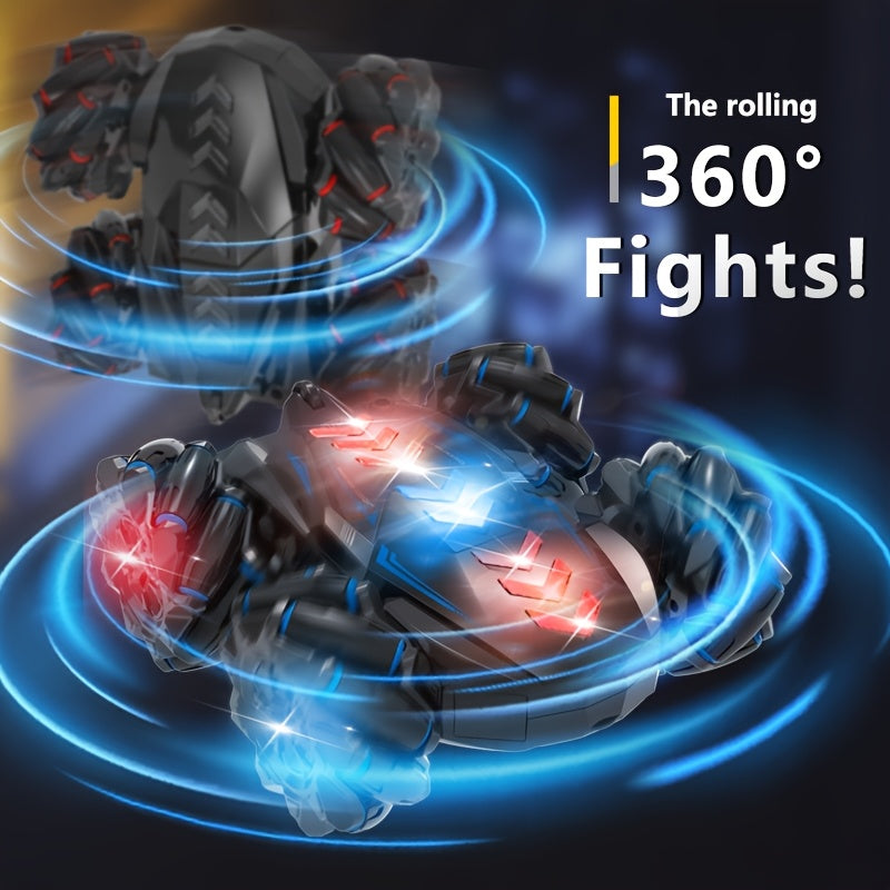 Kids' Gesture Sensing Remote Control Car with Rechargeable Battery and Cool Lights for Boys and Girls