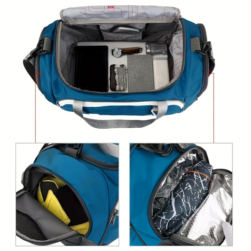 Large Capacity Swimming Bag with Dry and Wet Separation for Travel and Training