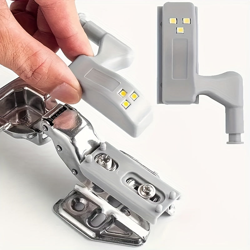 LED Hinge Light for Wardrobes Closets and Cabinets Sensor Activated Battery Not Included