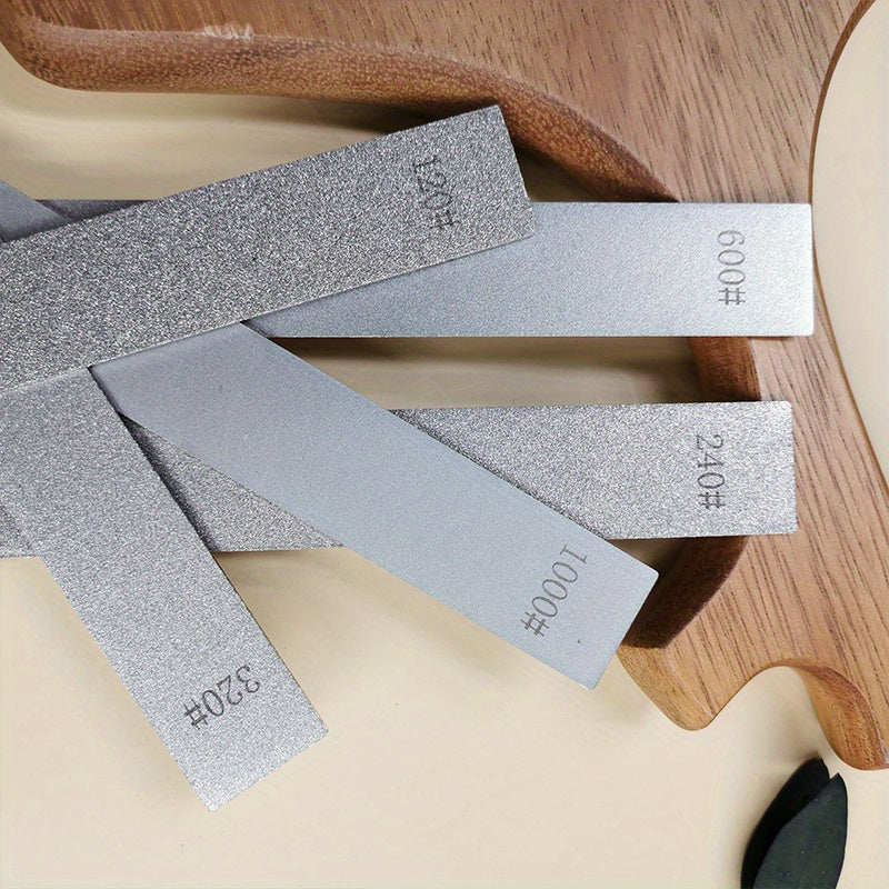 Kuchli pichoq uchun 4 ta olmosdan yasalgan qattiqlashtirish tayoqchalari to'plami