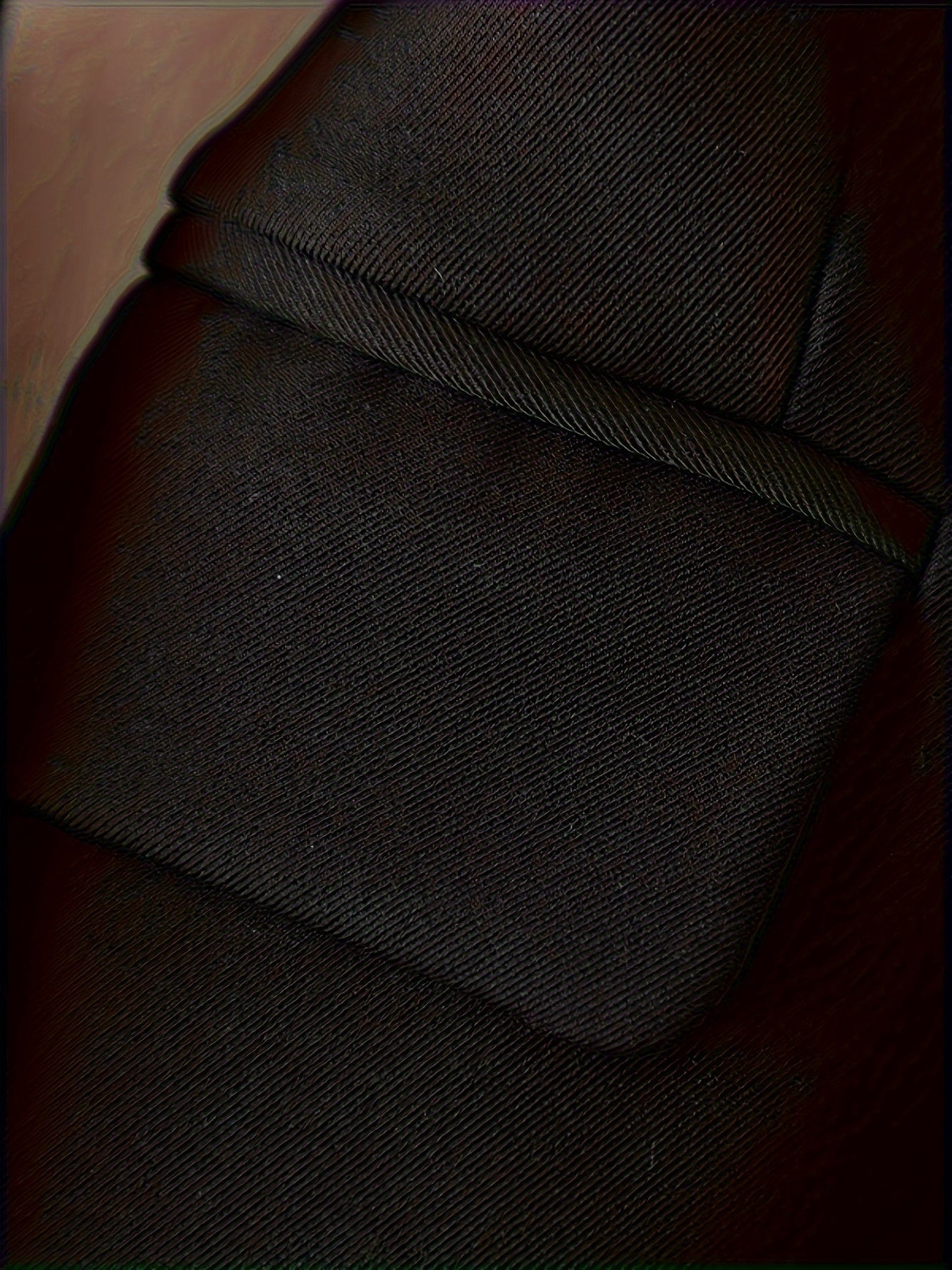 Women's Black Double-Breasted Blazer Long Sleeve Formal Suit