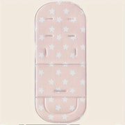 Pink Seat Cushion for Strollers Comfortable Outdoor Relaxation