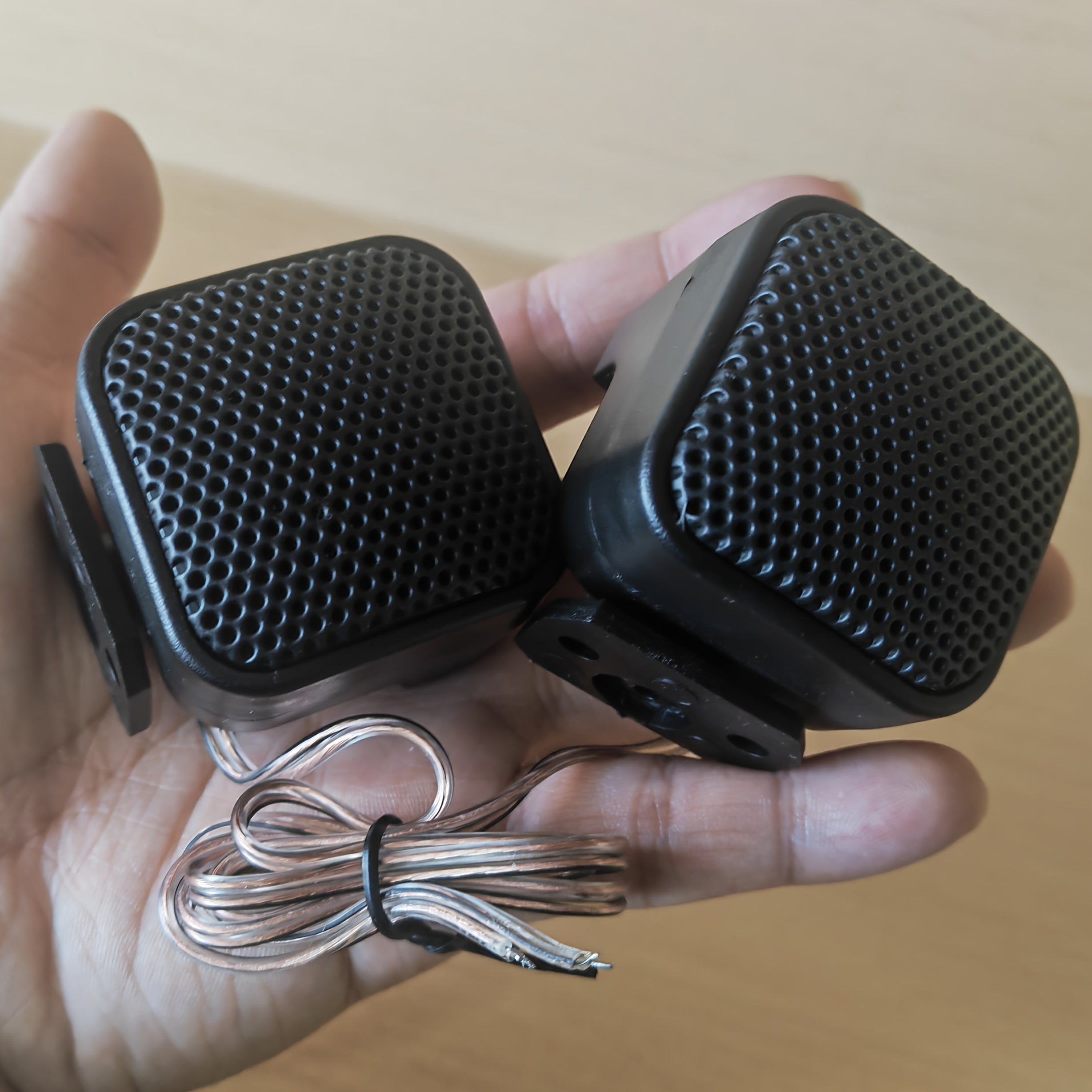 Car Audio Speakers 500W Power Automotive Weather-Resistant Black