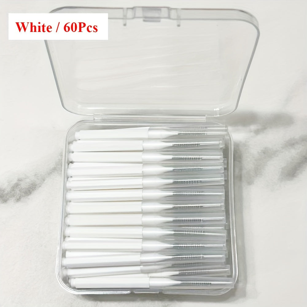 Interdental Brushes 60/120pcs Dental Flossing Tools for Oral Hygiene