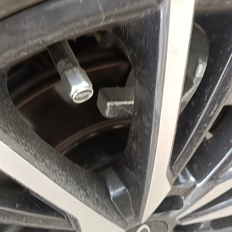 Car Tire Valve Cover 5-Pack Universal Rubber for SUV and Sedan